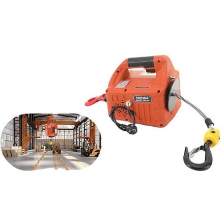 Elektrische Lier, Capaciteit van 500 kg, Draadloze Afstandsbediening, Ergonomisch Ontwerp,