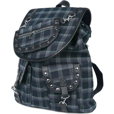 Banned - Gothic Rugtas - Yami - voor Vrouwen - grijs