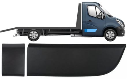Sierlijsten zijlijsten set voor enkele cabine voor Renault Master 2010- / Rechts