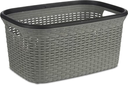 Kipit Wasmand - 36 L - Grijs - Hoge Kwaliteit - Wassorteerder - 36 x 25.5 x 53 CM