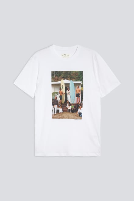T-shirt Serie Photograph by Slim Aarons Wit