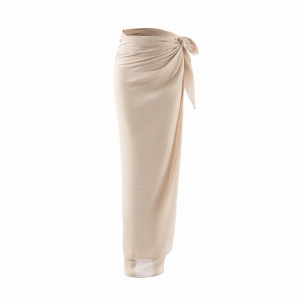 Emilie collection - pareo - beige - ecru - lang - viscose mix
