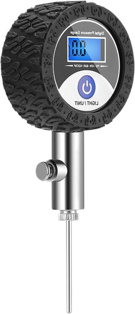 Ball Druk Meter - Luchtdruk Tester - Banden Oppompen - Robuuste Structuur - 5897 g - Zwart