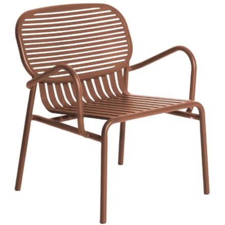Petite Friture Week-End Armleunstoel - terracotta