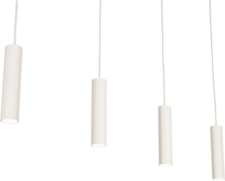 Lumidora Hanglamp 75292 - AREZZA - 4 Lichts - GU10 - Wit - Metaal