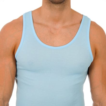 Klassiek T-shirt met brede riem 0980 man