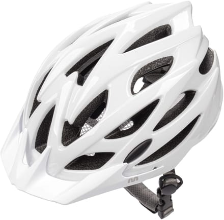 Meteor - Fietshelm - Marven L 58-61 cm - wit glanzend