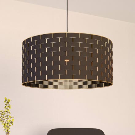EGLO Marasales Hanglamp - E27 - Ø 55 cm - Zwart|Koper