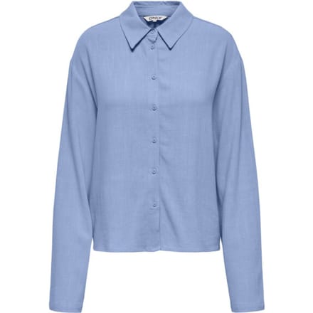 ONLY - ONLSOLVI L/S LINEN BL SHIRT CC PNT - Blouses