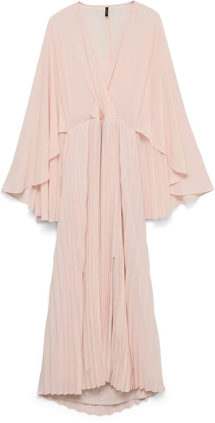 VERO MODA - VMELLIANA LS CAPE PLISSE ANKLE DRESS EXP - Dames - Maxi jurken
