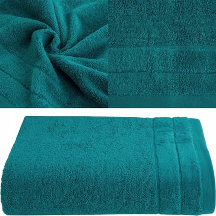 Donker Turquoise Badhanddoek 30x50 cm - 100% Katoen
