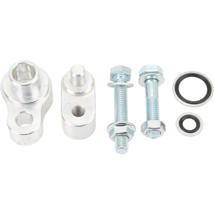 Achter AC Afsluitkit Aluminiumlegering Airconditioning Afsluitbout Pakkingsset voor Traverse white