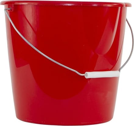 Mopemmer Betra 12 l Kunststof | RVS Rood