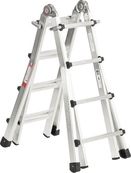 Euroline Vario Telescoopladder - 4x5 sporten