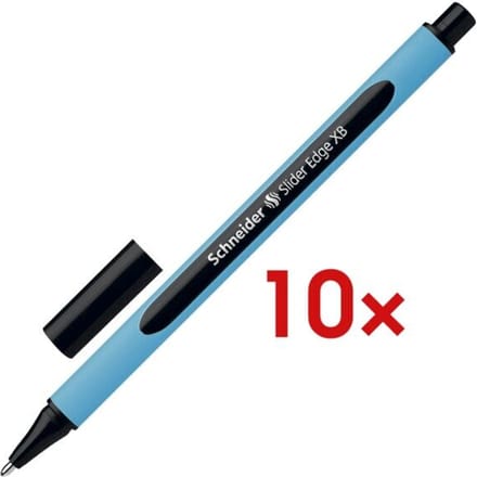 Schneider balpen - Slider Edge - penpunt XB 1,4mm - zwart S-152201