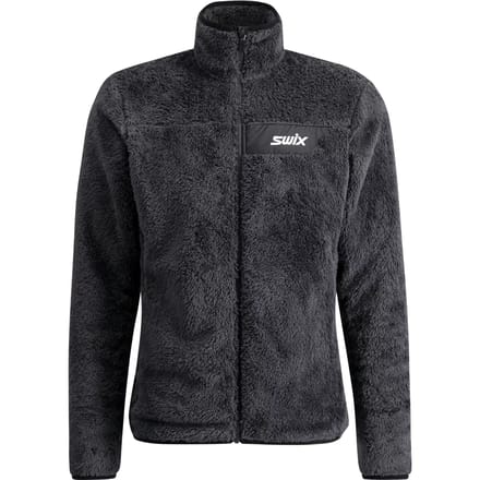 Swix Infinity Pile Fleece Met Volledige Rits Grijs L Man