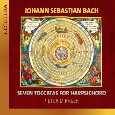 Pieter Dirksen - J.S. Bach: Seven Toccatas For Harpsichord (CD)