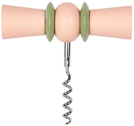 Addison Ross - Kurkentrekker Bow Tie Pink & Green - Keukenaccessoires