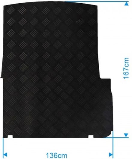 Laadvloermat Volkswagen Caddy 2003-2020
