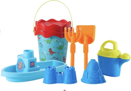 Strandspeelgoed -zandspeeltjes voor kinderen - Set van 8