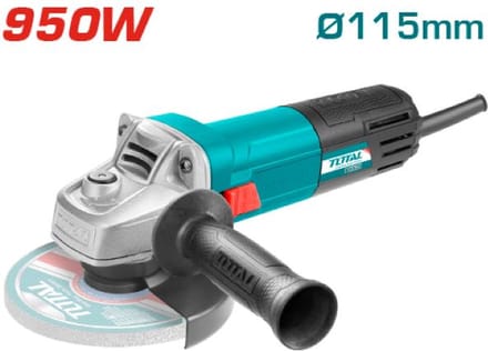 Total Tools haakse slijper 950W – 115 mm – 220V