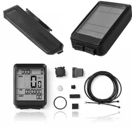 NBAP® Kilometerteller Fiets - Snelheidsmeter - Fietscomputer Draadloos