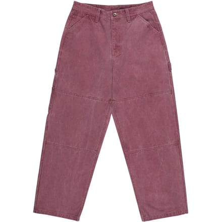 Element Big Carpenter Canvas Broek rood