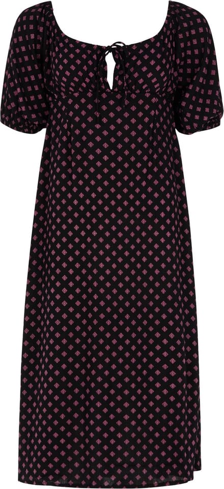 Protest Prtbente – Blousejurk Dames – Korte mouwen – Kuitlengte