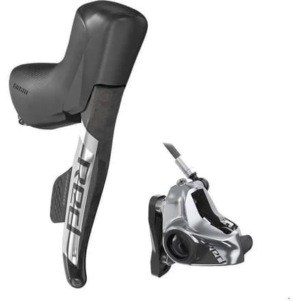 Sram Red E-tap Axs Shift/lever With Hydraulic Dm Disc Caliper Right Achterrem Zwart