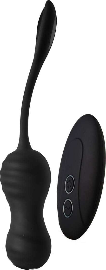 Dream Toys - Dark Desires Virginia - Vibrerend eitje - Zwart