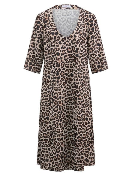 Jurk Van Emilia Lay beige