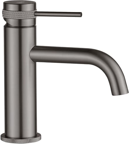 Rea - Lungo Grip Low - Wastafelkraan - Grijs - 9,8X5X16,5Cm