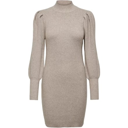 Comfort fit gebreide jurk van viscosemix, model 'KATIA'