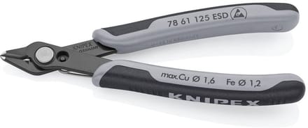 Knipex 78 61 125 ESDSB Zijkniptang 125 mm 1 stuk(s)