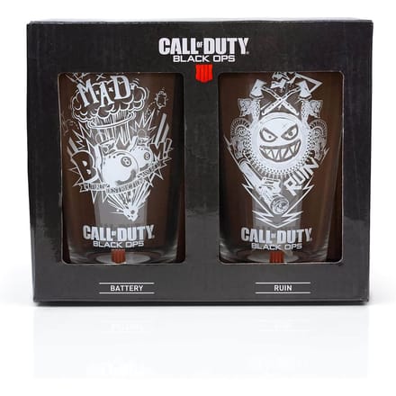 Call of Duty Twee Sets van Glazen in een Presentatiedoos