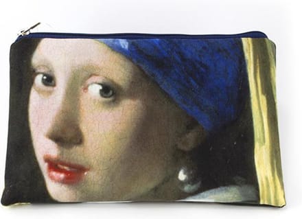Toilettasje, Vermeer, Meisje met de parel