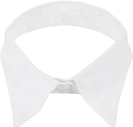 Dailygoody - Modieuze Witte Afneembare Choker - Valse Kraag - Ideaal