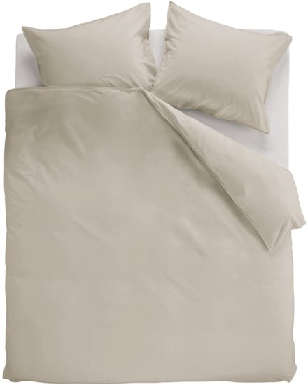 Linolux Dekbedovertrek Washed Cotton Stone 2 persoons