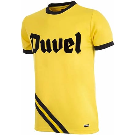 COPA - Berchem Sport 1982/83 Retro Voetbalshirt - Heren - Geel - S