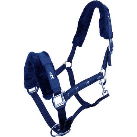 York Parys Halster Blauw Cob - Comfortabel en verstelbaar