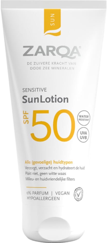 Zarqa - Sun SunLotion SPF 50 - 6 x 100 ml - Voordeelverpakking