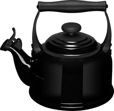 Le Creuset Tradition Fluitketel - 2.1 l - Ebbenzwart