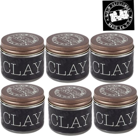 18.21 Man Made Klei Styling Clay 6 X 59 ML