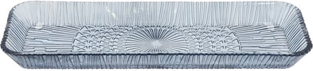 BITZ Kusintha Serveerschaal rechthoekig 38 x 14 x 3 cm Blauw