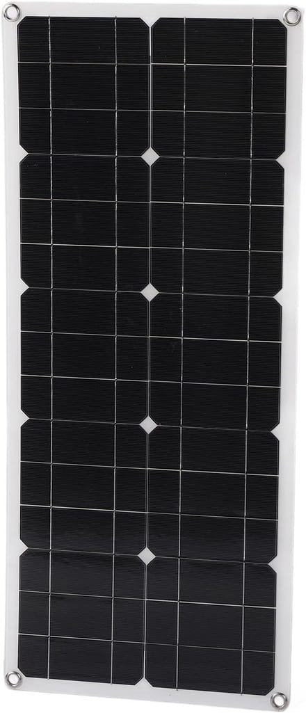 Zonnepaneel Set - Draagbare Lader - Buiten Opladen - Met Laadregelaar - 100W - Zwart