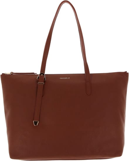 COCCINELLE Leren Schoudertas Coccinelle Gleen Handbag Brule Terracotta