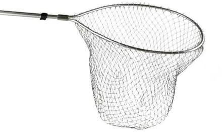 Evia Big Boat Teleadjustable Veiligheidsnet Zilver 257 (2sec/77 x 65 cm/mesh 30 mm)