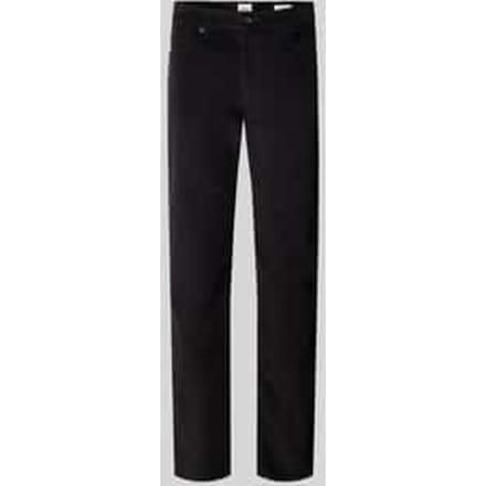straight fit corduroy broek van katoenmix model 'Mythos Flex Cord'