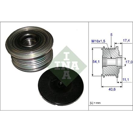 Schaeffler Ina Generator vrijloop INA 535 0089 10