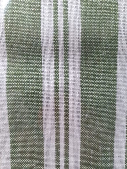Villa-Volance-Tafelkleed-Groen-Gestreept-Katoen-240x140cm